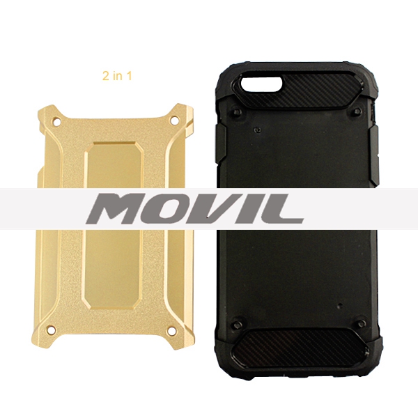 NP-2656 PC TPU Funda de armadura para el Apple iPhone 6s-8